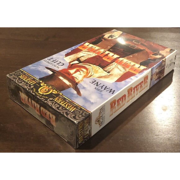 Red River (VHS, 1997, Western Legends) Montgomery Clift John Wayne Watermarks - Picture 4 of 4